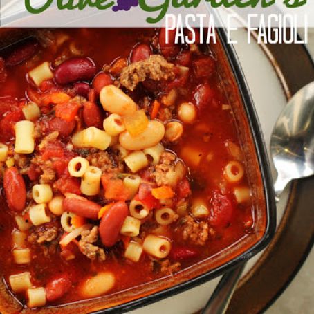 Olive Garden Pasta e Fagioli Soup