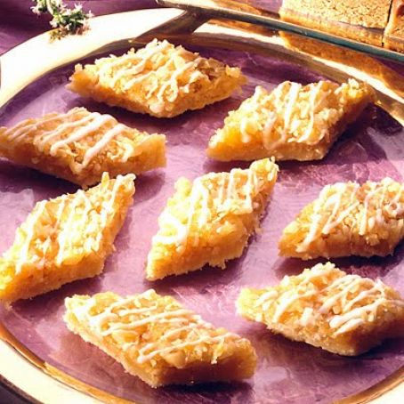 Pina Colada Bars (Glazed)