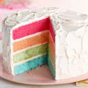 Rainbow Layer Cake