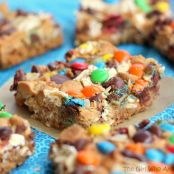 Easy Monster Cookie Bars