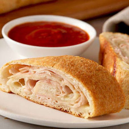 Pizza Roll-Ups with Dipping Sauce