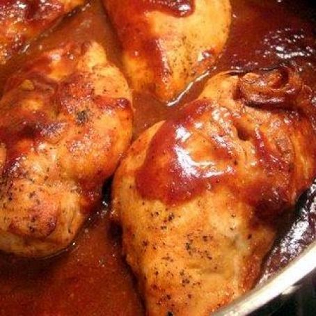 Fast Oven-Barbecued Chicken