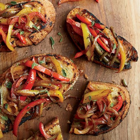 Bruschetta with Peperonata