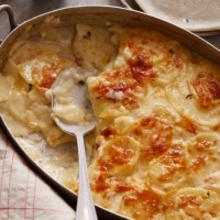 Scalloped Potatoes au Gratin