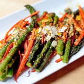 Chili Almond Asparagus