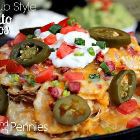 Irish Pub Style Potato Nachos