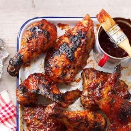 Barbecued Picnic Chicken Recipe