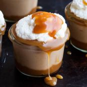 Salted Caramel Pudding Parfaits