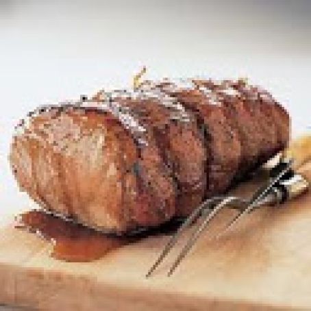 Maple Glazed Pork Roast w/ Rosemary