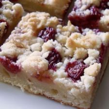 Sour Cream Cherry Cake