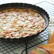 Crustless Summer Zucchini Pie