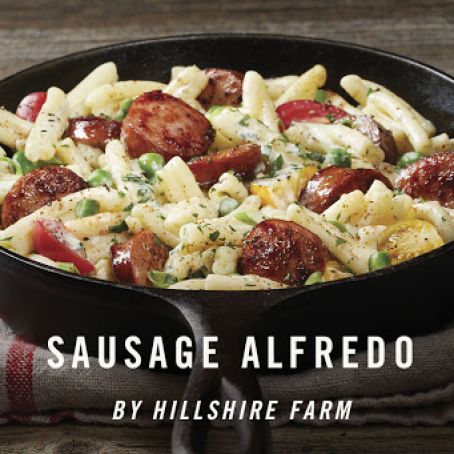 Smoked Sausage Alfredo