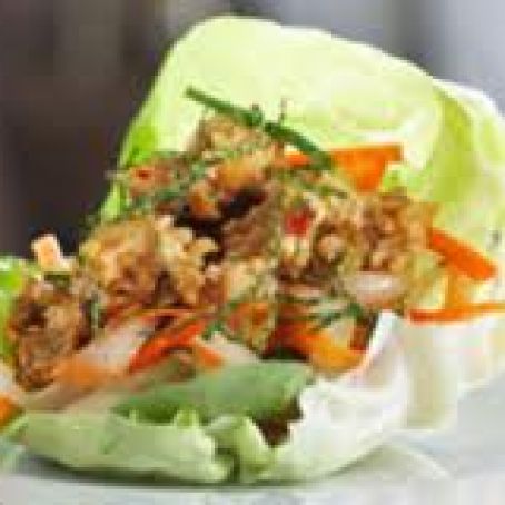 Asian Chicken Lettuce Wraps