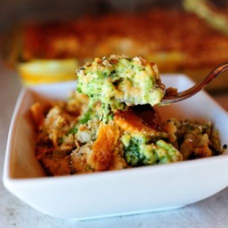 Broccoli Cheese & Cracker Casserole