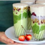 Insanely Tasty Green Mountain Parfait