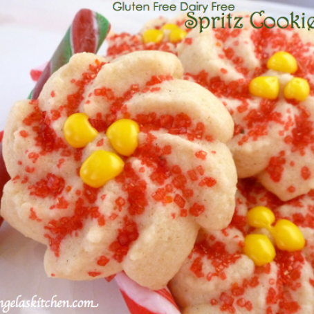 Gluten & Dairy Free Christmas Cookie Countdown – Spritz Cookies
