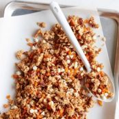 Peach Cobbler Granola