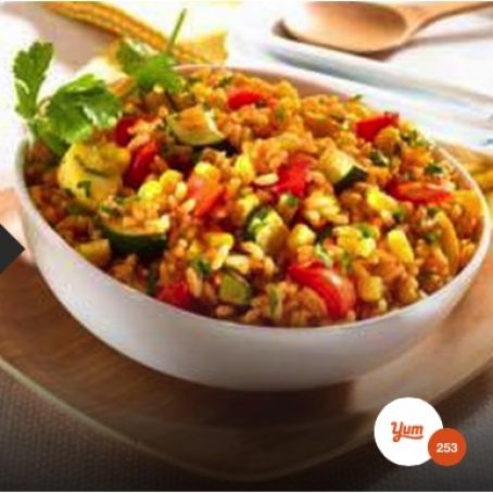 Roasted Vegetable Rice Salad