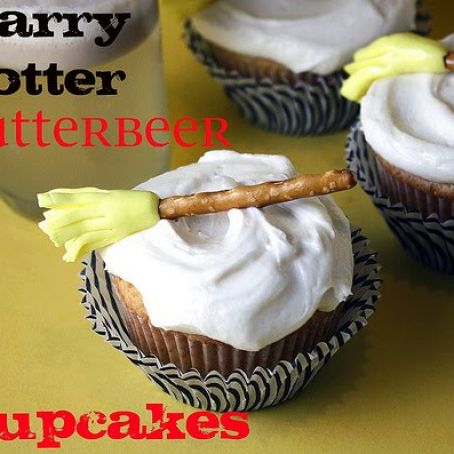 Harry Potter Butterbeer Cupcakes