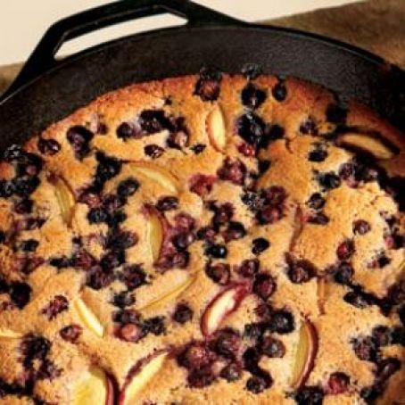 Peach & Blueberry Cobbler