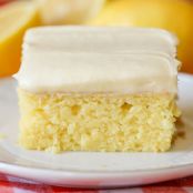Lemon Sheet Cake