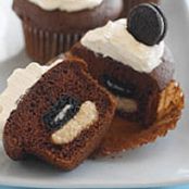Mini Oreo Surprise Cupcakes