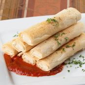 Mozzarella and Marinara Phyllo Sticks