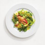 Lobster Salad with Greens and Citrus Vinaigrette