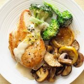 Chicken and Lemon-Broccoli Alfredo