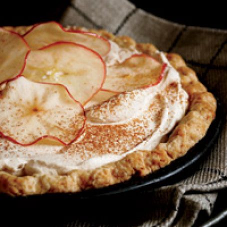 Apple Cider Cream Pie