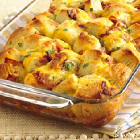 Bacon-Cheese Pull-Aparts