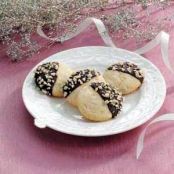 Chocolate Dipped Orange Cookies