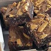 One Bowl Cookie-Stuffed Brownies