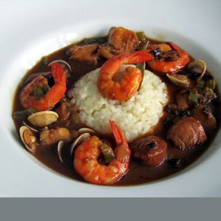 DREW´S GUMBO DE POLLO Y SALCHICHA