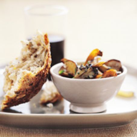 Garlic-Herb Mushrooms