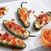 Bacon-Goat Cheese Jalapeno Poppers