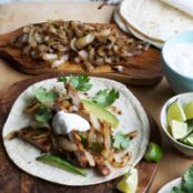 Grilled Pork and Onion Tacos