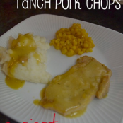 Crockpot Ranch Pork Chops