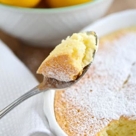 Meyer Lemon Pudding Cake