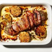 Bacon-Wrapped Pork Tenderloin - Weeknight Porchetta