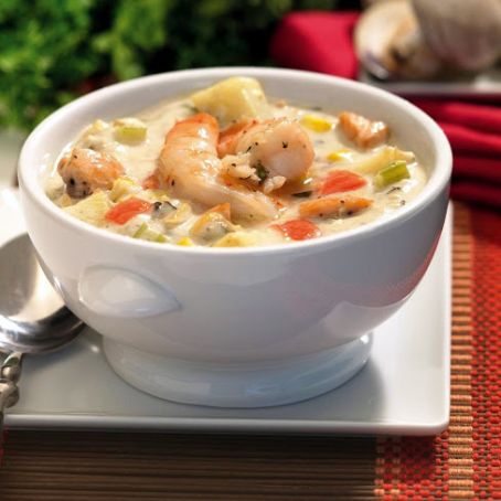 Chunky East Coast Seafood Chowder