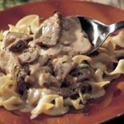 Classic Beef Stroganoff (lighter recipe)
