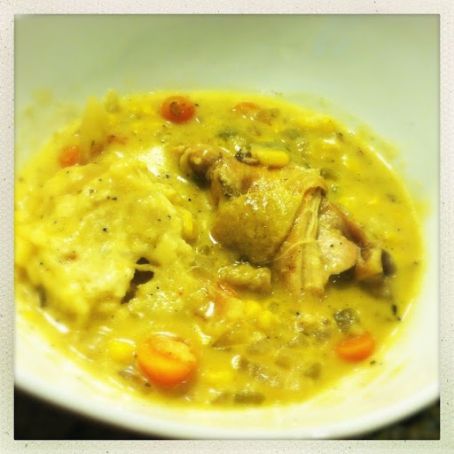 Chicken and Dropped Dumplings