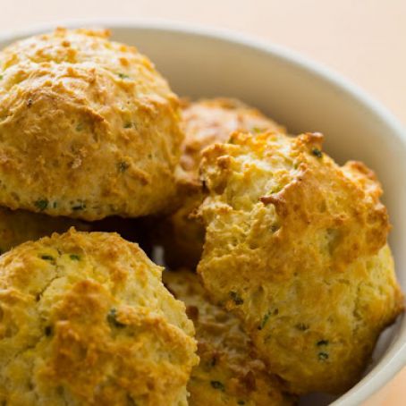 Sour Cream & Chive Drop Biscuits