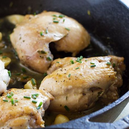 Garlic & Herb Chicken Skillet