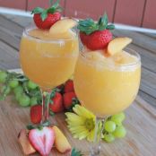 Moscato Peach Wine Slushies