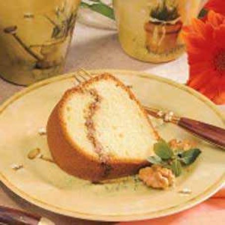 Walnut Rippled Coffee Cake