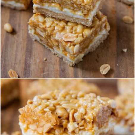 Peanut Chewy Payday Bars