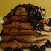 Whole Grain Pancakes with Wild Blueberry-Maple Syrup