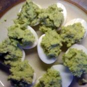 Guacamole Deviled Eggs